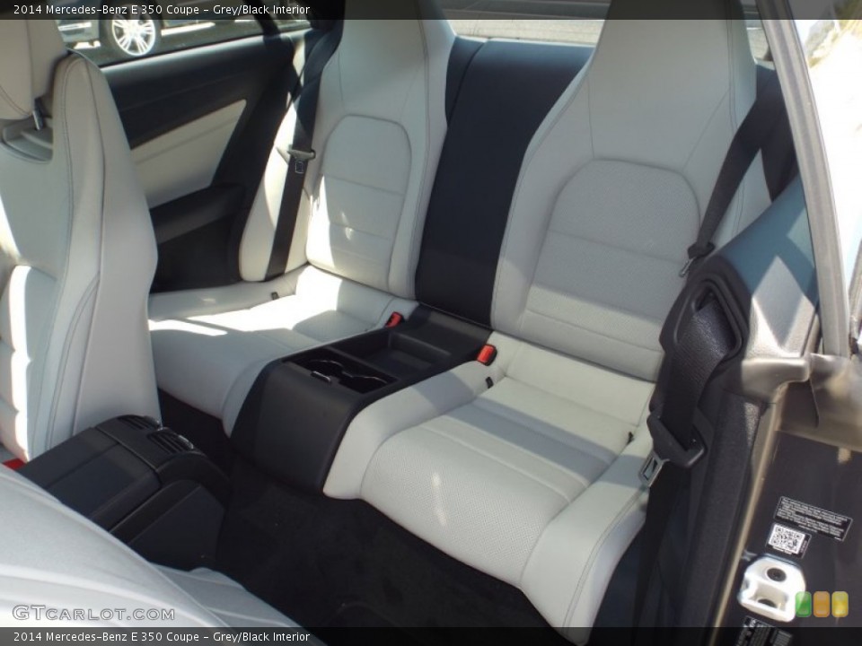 Grey/Black 2014 Mercedes-Benz E Interiors