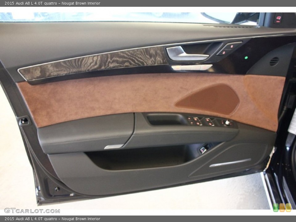 Nougat Brown Interior Door Panel for the 2015 Audi A8 L 4.0T quattro #96530582