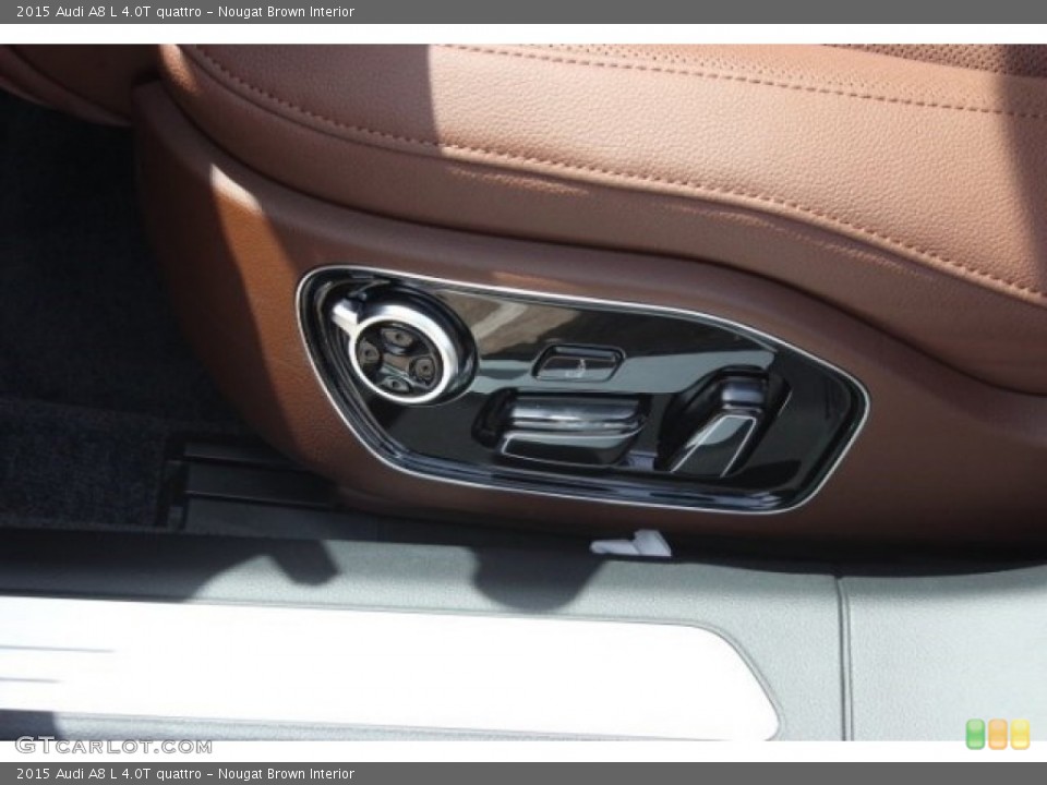 Nougat Brown Interior Controls for the 2015 Audi A8 L 4.0T quattro #96532209