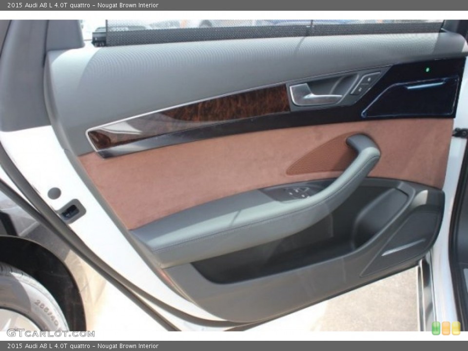 Nougat Brown Interior Door Panel for the 2015 Audi A8 L 4.0T quattro #96532461