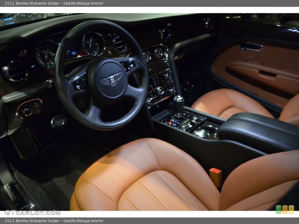 Saddle/Beluga Interior Prime Interior for the 2011 Bentley Mulsanne Sedan #96532746