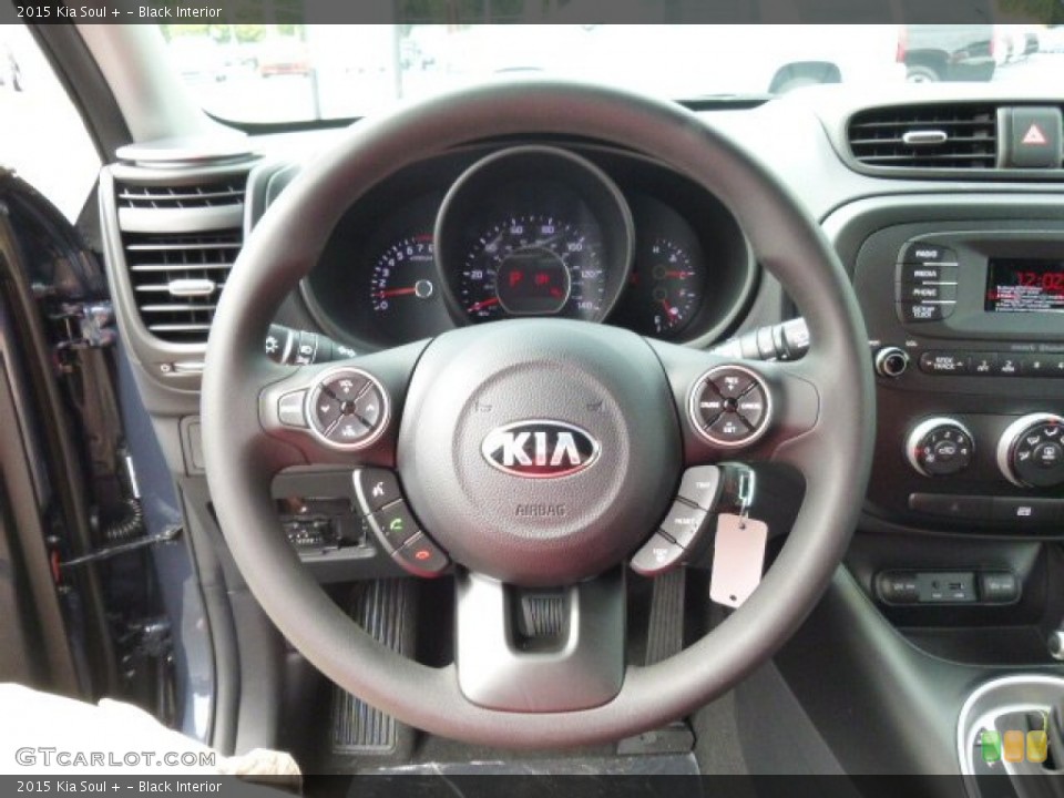 Black Interior Steering Wheel for the 2015 Kia Soul + #96533139