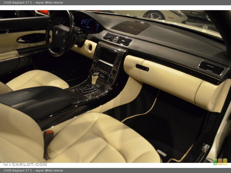 Aspen White Interior Dashboard for the 2008 Maybach 57 S #96533226