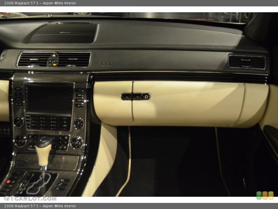 Aspen White Interior Dashboard for the 2008 Maybach 57 S #96533604