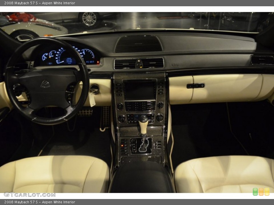 Aspen White Interior Dashboard for the 2008 Maybach 57 S #96533628