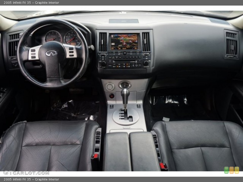 Graphite Interior Dashboard for the 2005 Infiniti FX 35 #96534205