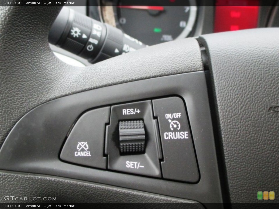 Jet Black Interior Controls for the 2015 GMC Terrain SLE #96535710