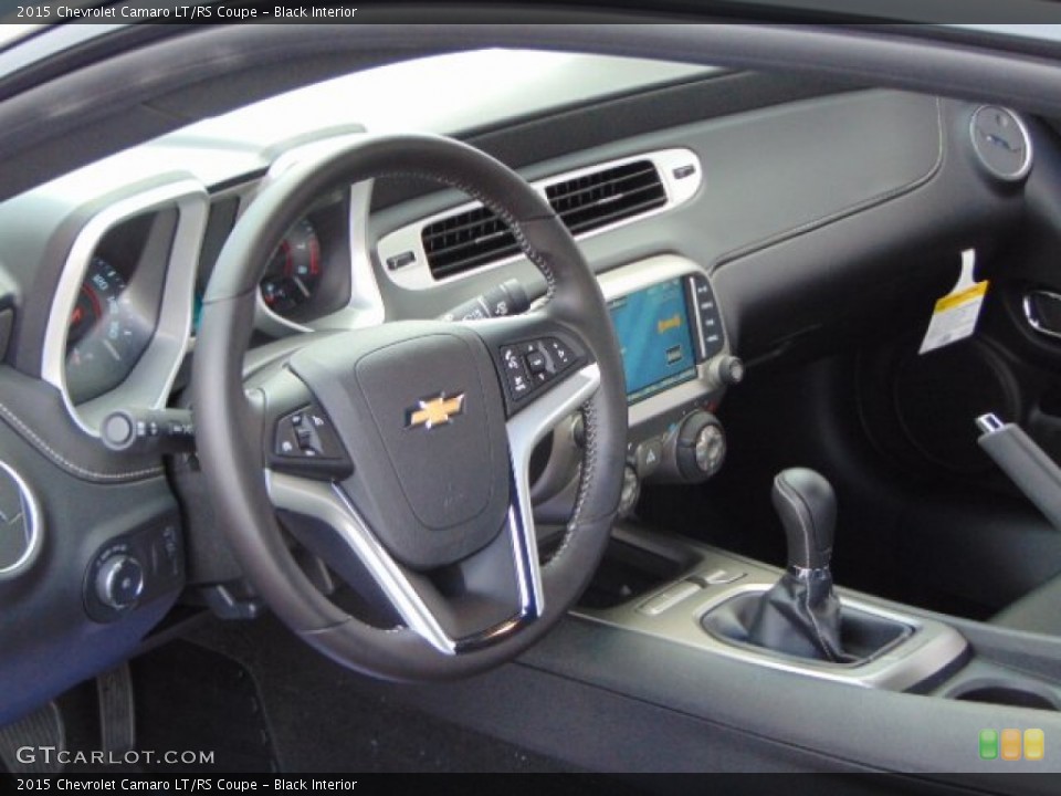 Black Interior Dashboard for the 2015 Chevrolet Camaro LT/RS Coupe #96537567