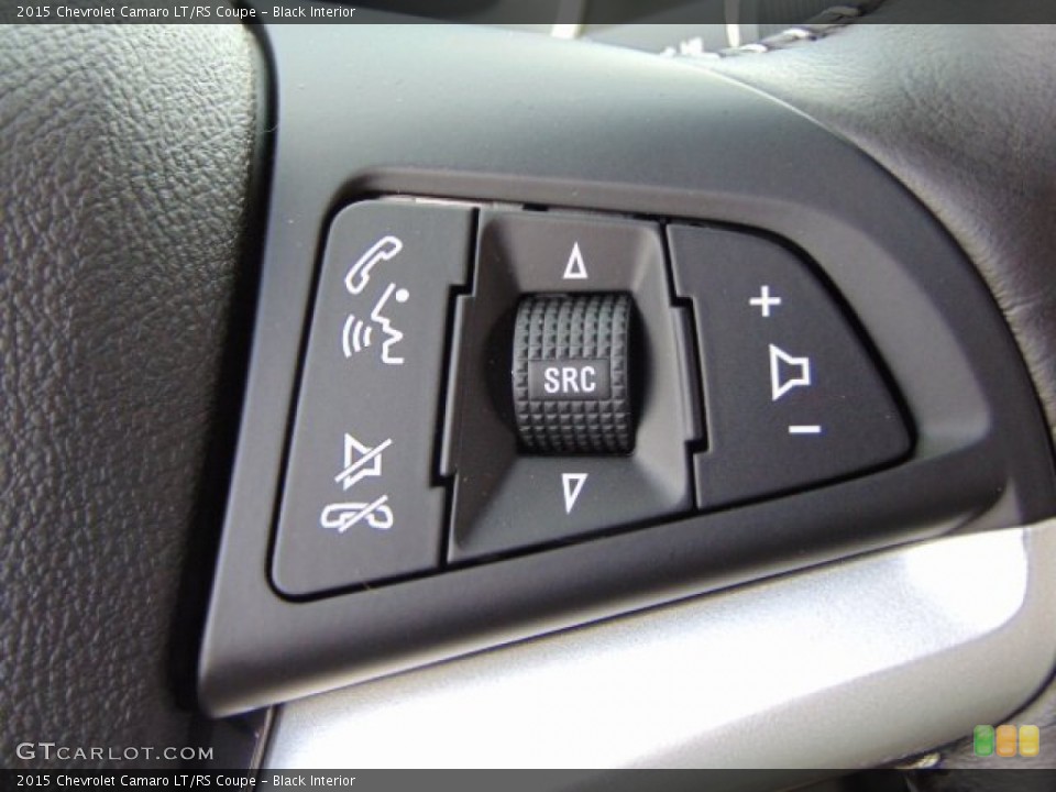 Black Interior Controls for the 2015 Chevrolet Camaro LT/RS Coupe #96537645
