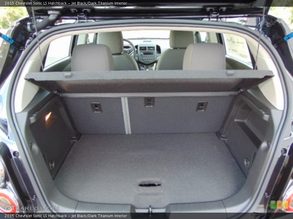 Jet Black/Dark Titanium Interior Trunk for the 2015 Chevrolet Sonic LS Hatchback #96537850