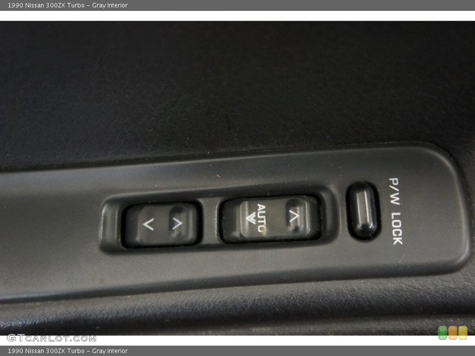 Gray Interior Controls for the 1990 Nissan 300ZX Turbo #96543957