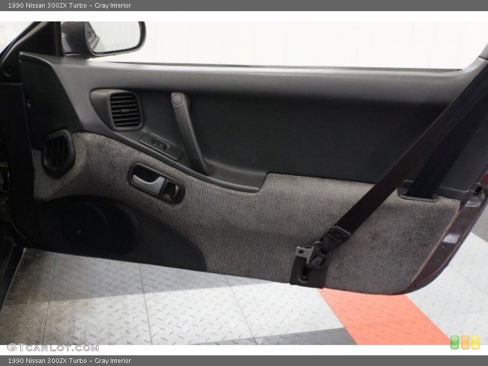Gray Interior Door Panel for the 1990 Nissan 300ZX Turbo #96543963