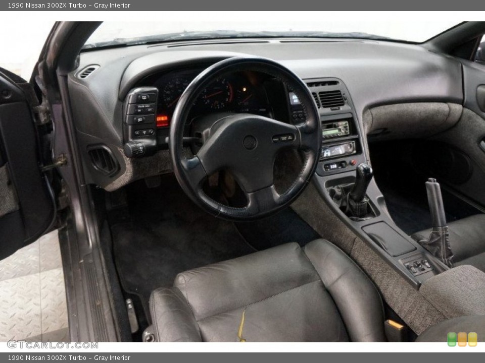 Gray Interior Dashboard for the 1990 Nissan 300ZX Turbo #96543978