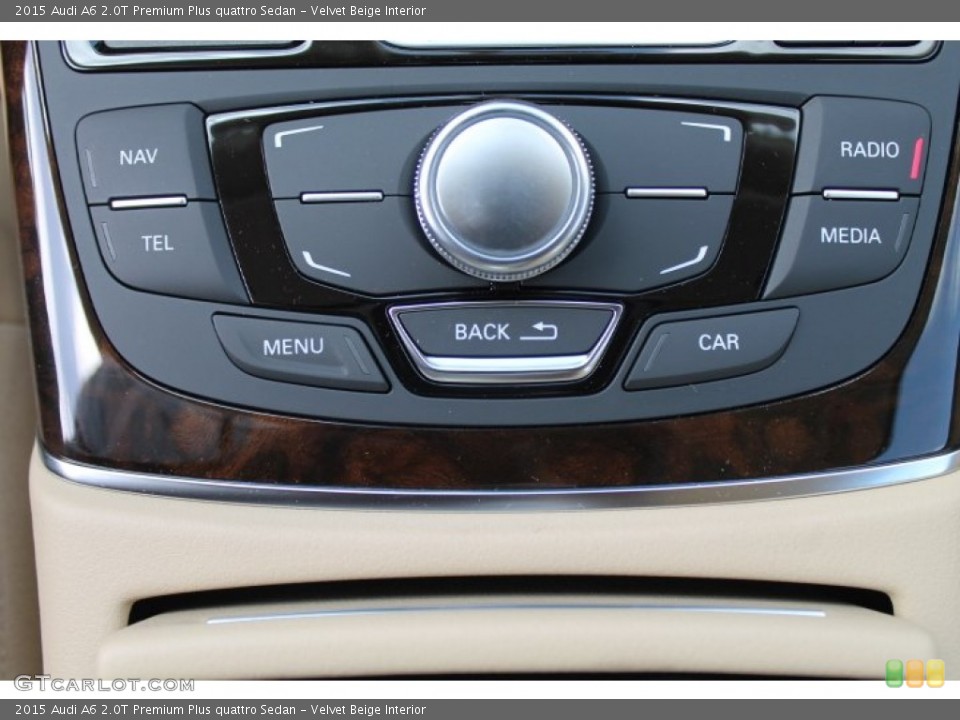 Velvet Beige Interior Controls for the 2015 Audi A6 2.0T Premium Plus quattro Sedan #96546785