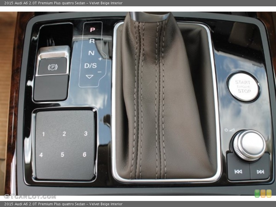 Velvet Beige Interior Controls for the 2015 Audi A6 2.0T Premium Plus quattro Sedan #96546806