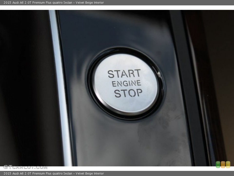 Velvet Beige Interior Controls for the 2015 Audi A6 2.0T Premium Plus quattro Sedan #96546830