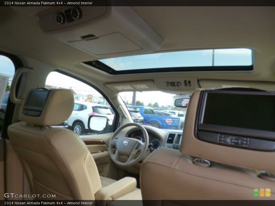 Almond Interior Entertainment System for the 2014 Nissan Armada Platinum 4x4 #96547075