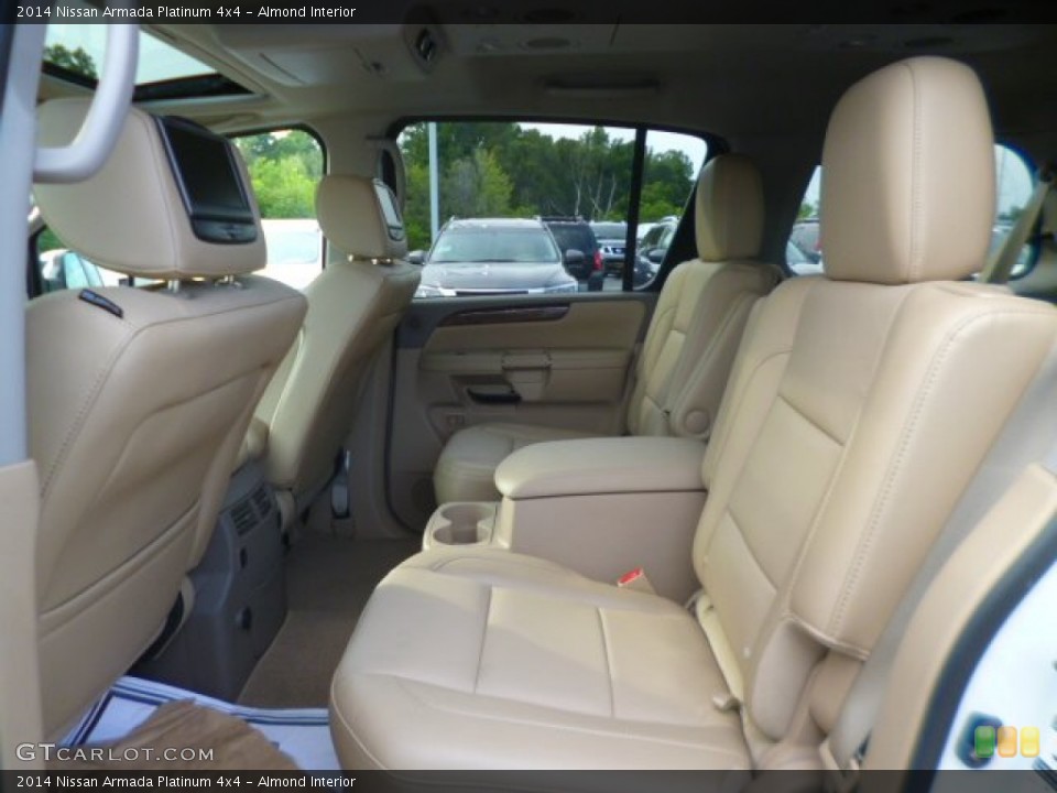 Almond Interior Rear Seat for the 2014 Nissan Armada Platinum 4x4 #96547121