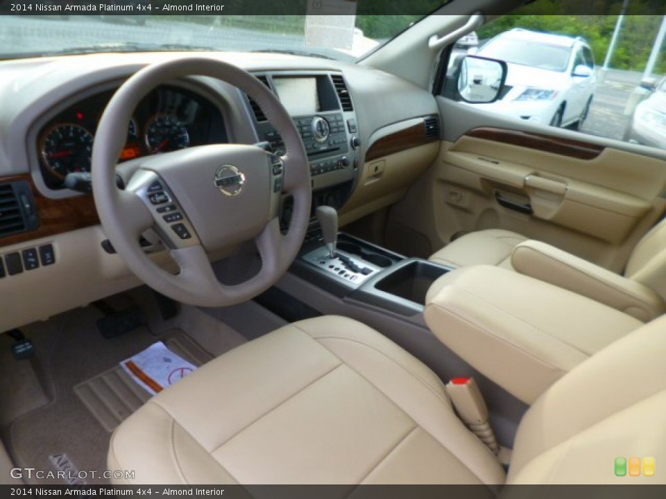 Almond Interior Prime Interior for the 2014 Nissan Armada Platinum 4x4 #96547190