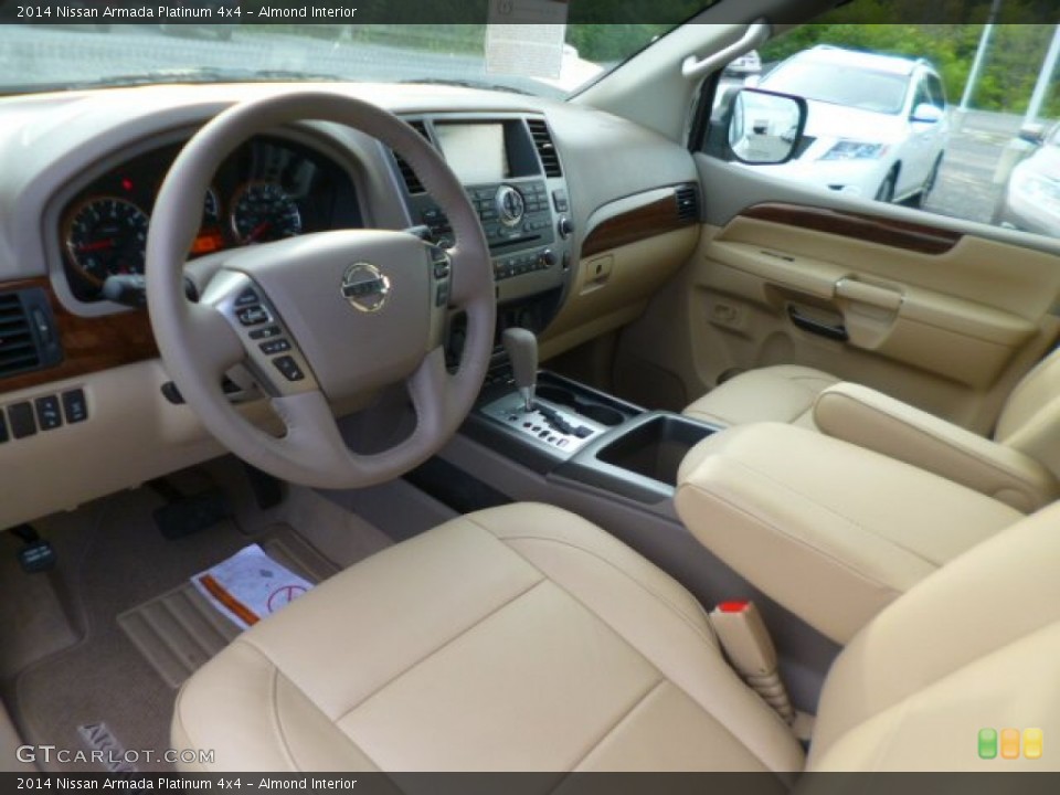 Almond 2014 Nissan Armada Interiors