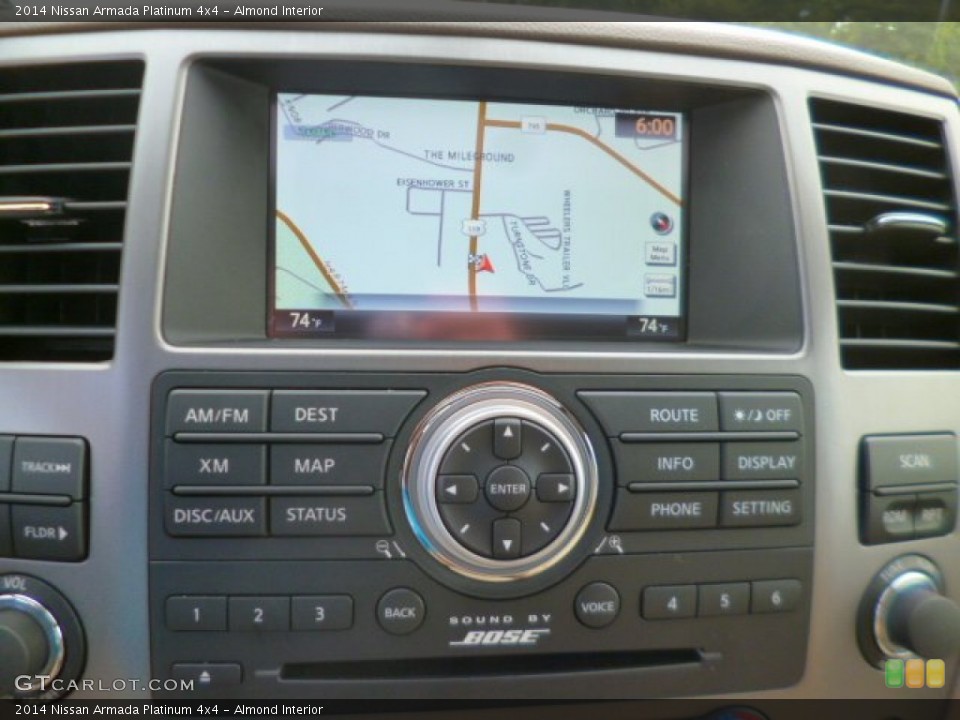 Almond Interior Controls for the 2014 Nissan Armada Platinum 4x4 #96547229