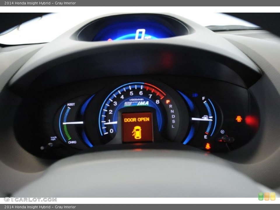 Gray Interior Gauges for the 2014 Honda Insight Hybrid #96548186