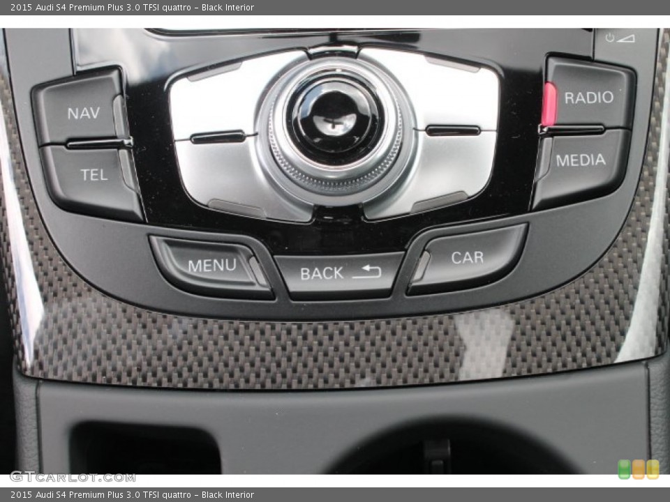 Black Interior Controls for the 2015 Audi S4 Premium Plus 3.0 TFSI quattro #96551640