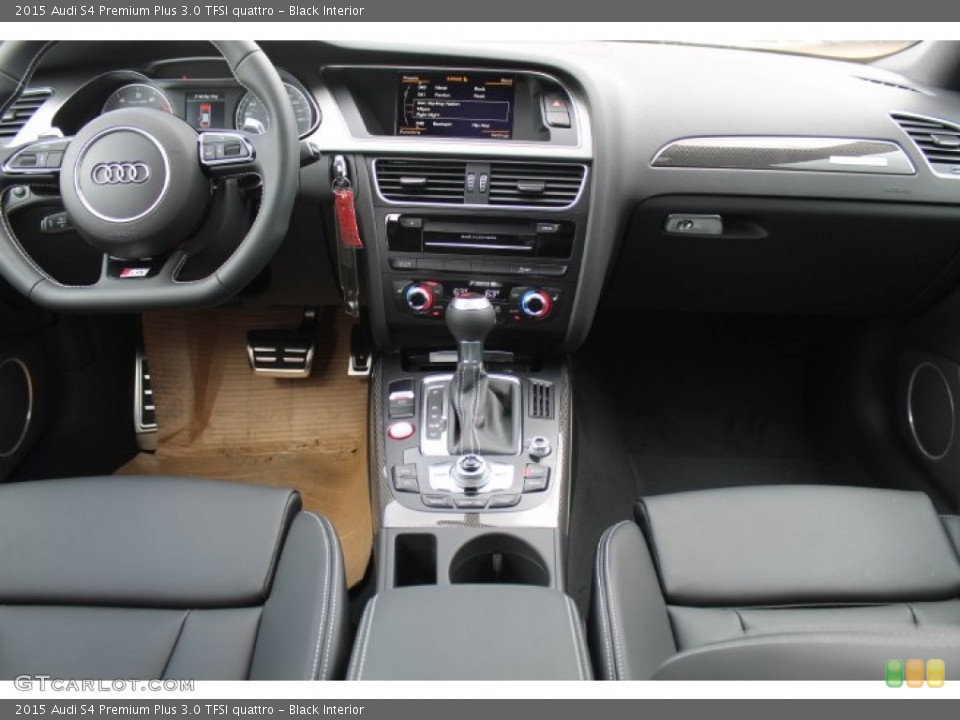 Black Interior Dashboard for the 2015 Audi S4 Premium Plus 3.0 TFSI quattro #96551885