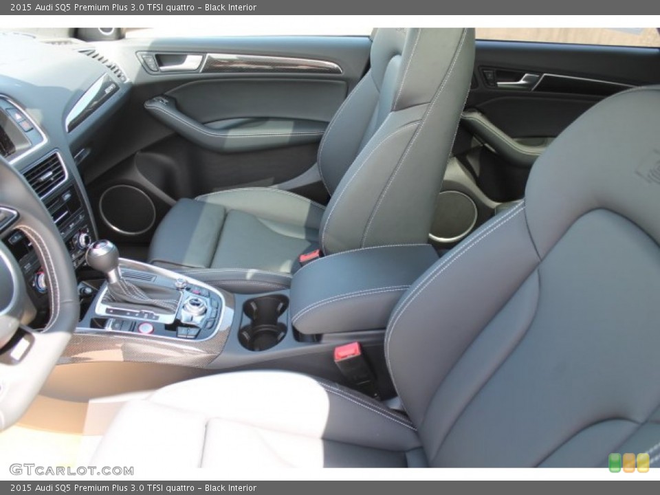 Black Interior Front Seat for the 2015 Audi SQ5 Premium Plus 3.0 TFSI quattro #96552158