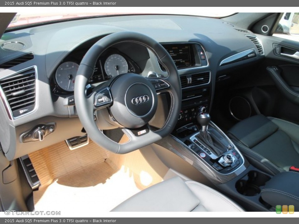 Black Interior Photo for the 2015 Audi SQ5 Premium Plus 3.0 TFSI quattro #96552199