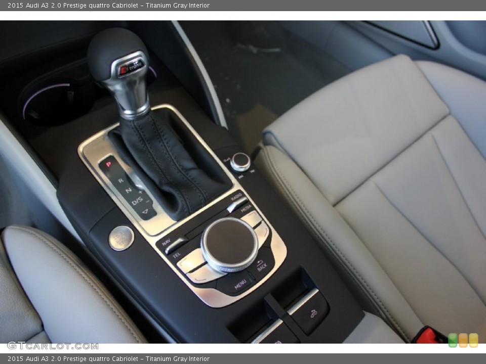 Titanium Gray Interior Transmission for the 2015 Audi A3 2.0 Prestige quattro Cabriolet #96553472