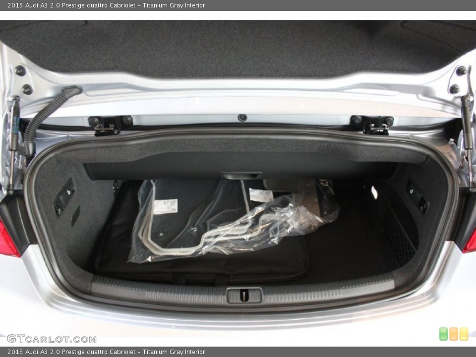 Titanium Gray Interior Steering Wheel for the 2015 Audi A3 2.0 Prestige quattro Cabriolet #96553715