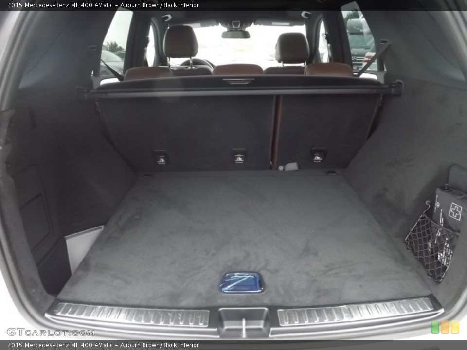 Auburn Brown/Black Interior Trunk for the 2015 Mercedes-Benz ML 400 4Matic #96558653