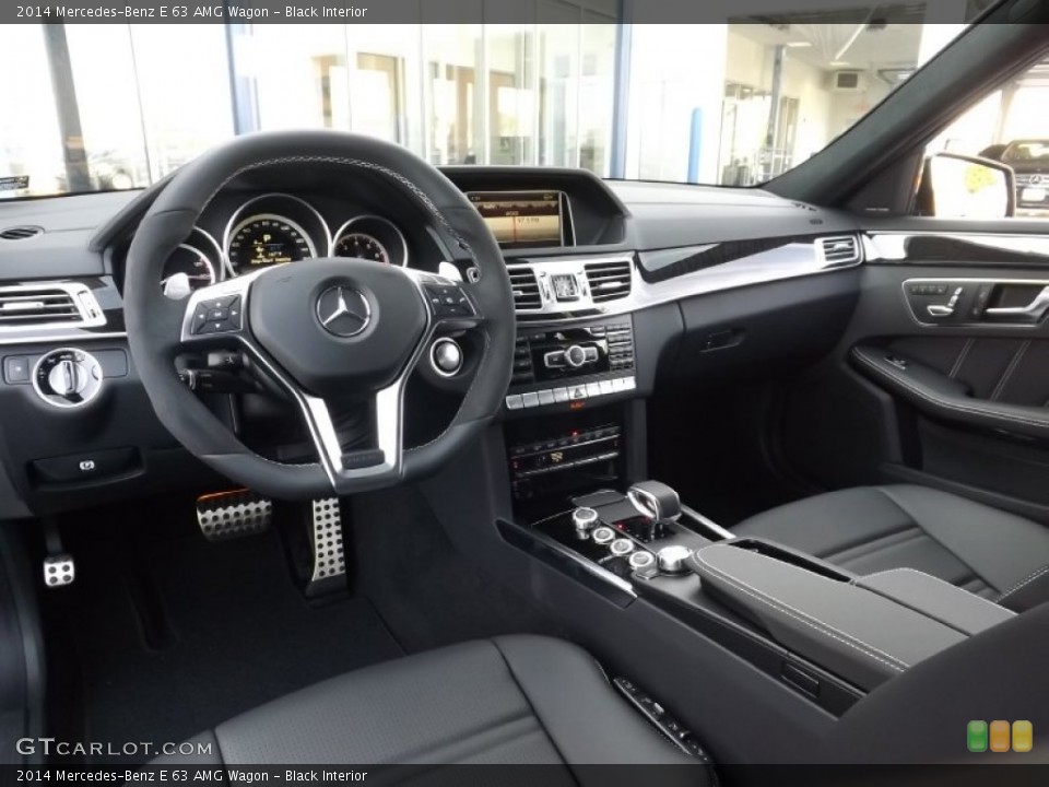 Black Interior Prime Interior for the 2014 Mercedes-Benz E 63 AMG Wagon #96560927