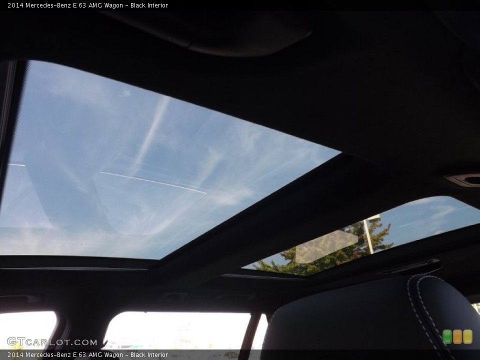 Black Interior Sunroof for the 2014 Mercedes-Benz E 63 AMG Wagon #96561122