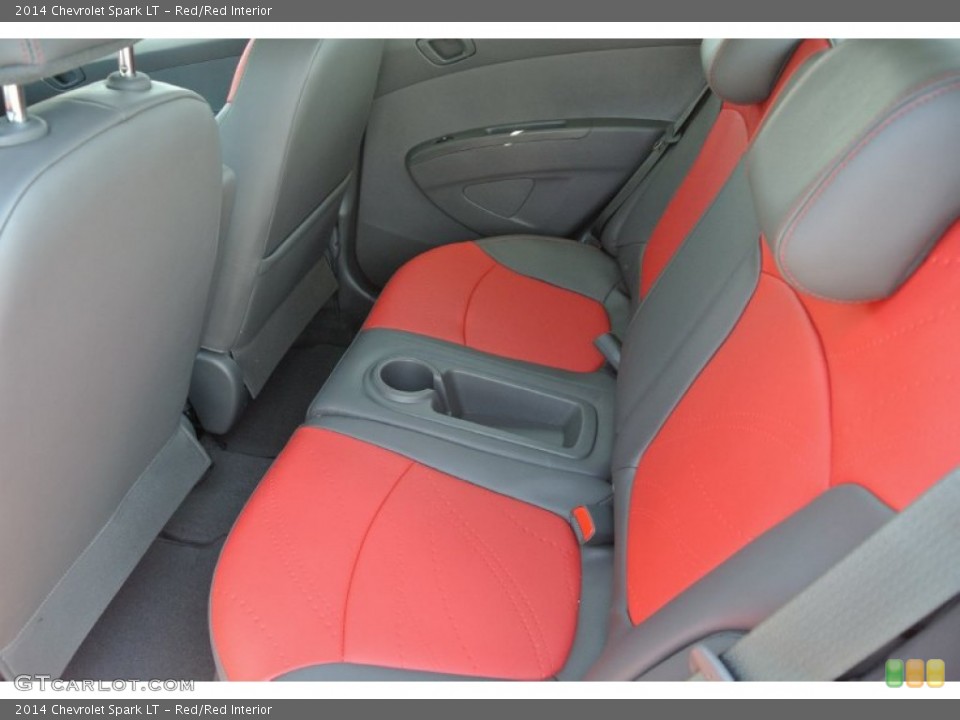 Red/Red Interior Rear Seat for the 2014 Chevrolet Spark LT #96575144