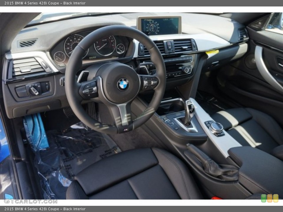 Black Interior Photo for the 2015 BMW 4 Series 428i Coupe #96579890