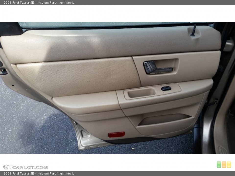 Medium Parchment Interior Door Panel for the 2003 Ford Taurus SE #96580037