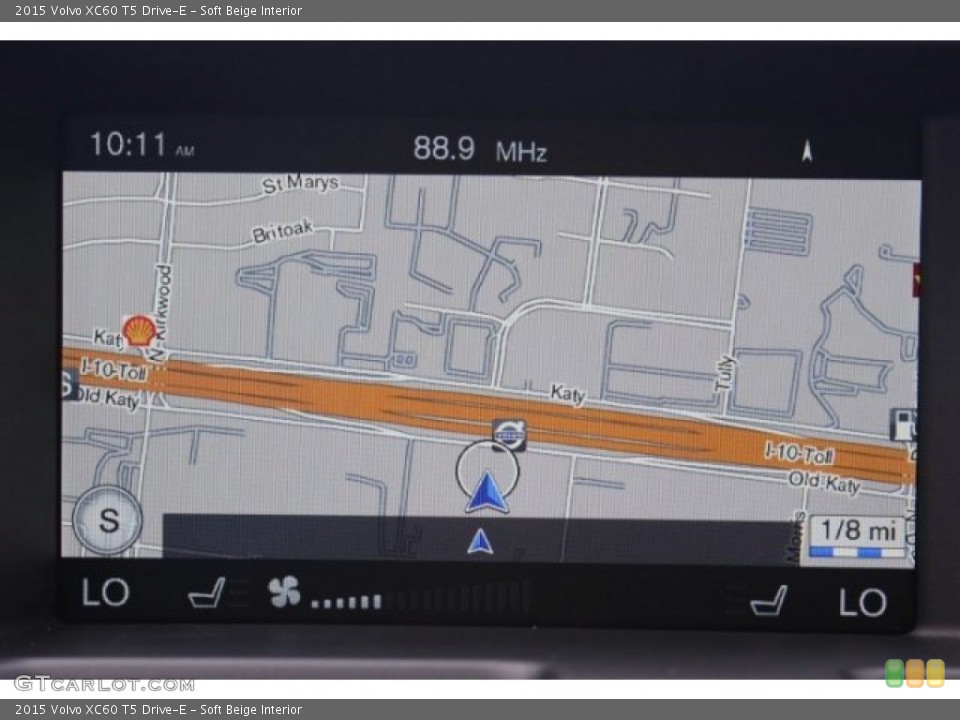 Soft Beige Interior Navigation for the 2015 Volvo XC60 T5 Drive-E #96583106