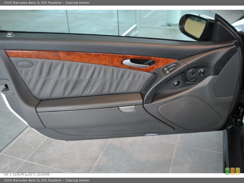 Charcoal Interior Door Panel for the 2006 Mercedes-Benz SL 600 Roadster #96591320