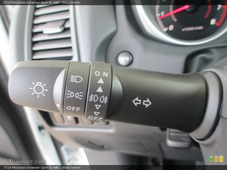 Black Interior Controls for the 2014 Mitsubishi Outlander Sport ES AWD #96591794