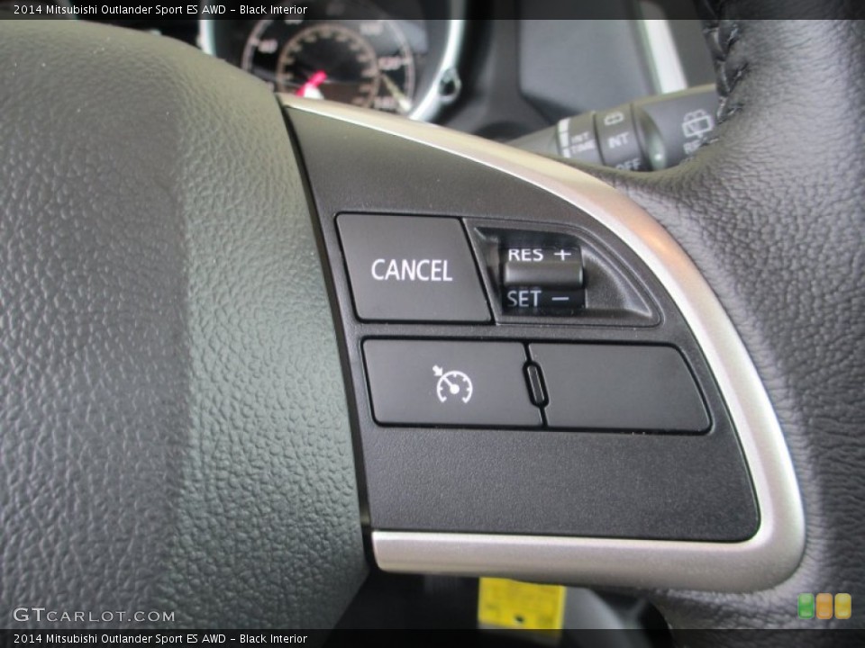 Black Interior Controls for the 2014 Mitsubishi Outlander Sport ES AWD #96591800