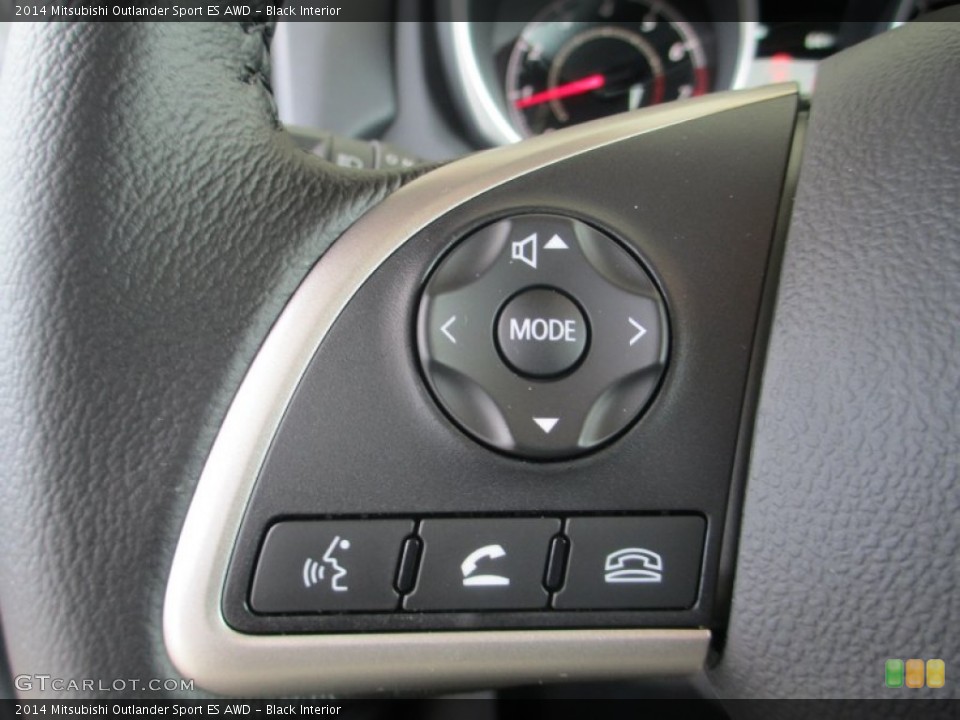 Black Interior Controls for the 2014 Mitsubishi Outlander Sport ES AWD #96591803