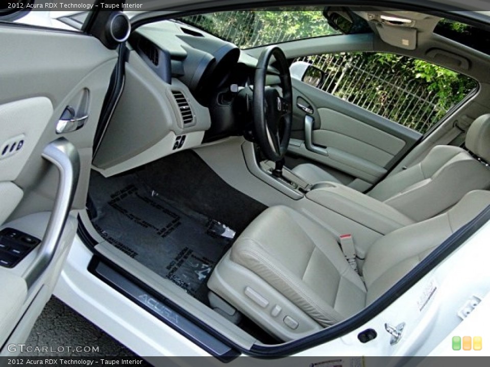 Taupe Interior Front Seat for the 2012 Acura RDX Technology #96593072