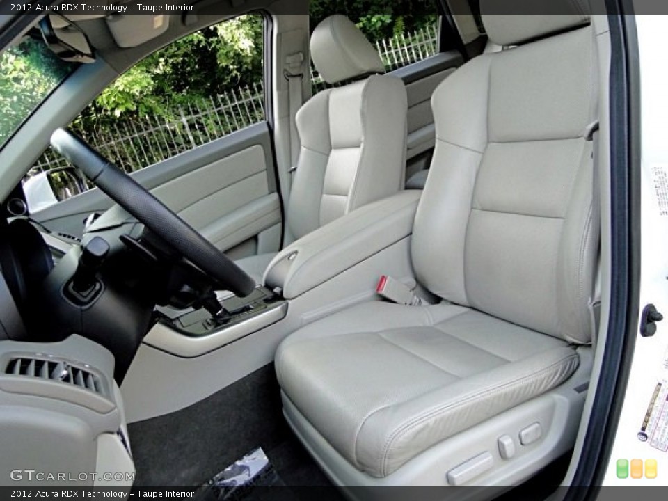 Taupe Interior Front Seat for the 2012 Acura RDX Technology #96593099