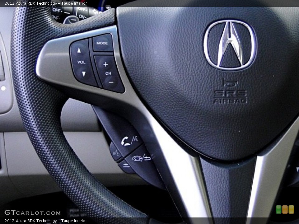 Taupe Interior Controls for the 2012 Acura RDX Technology #96593429