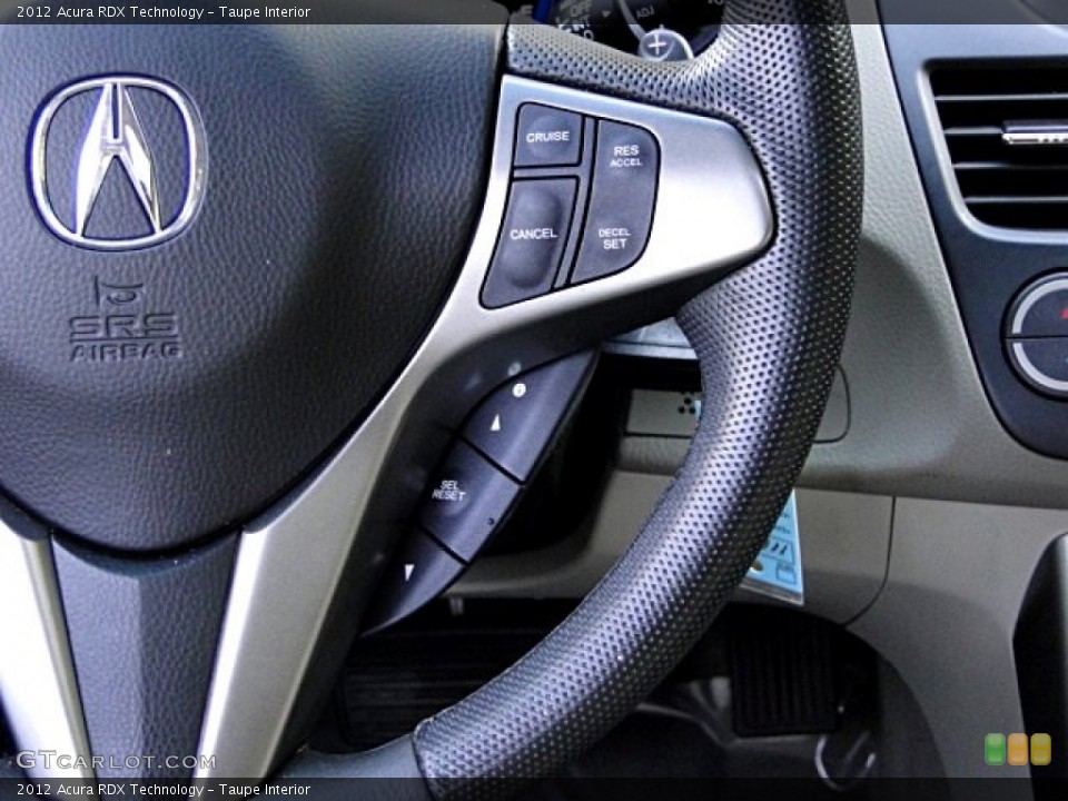 Taupe Interior Controls for the 2012 Acura RDX Technology #96593447