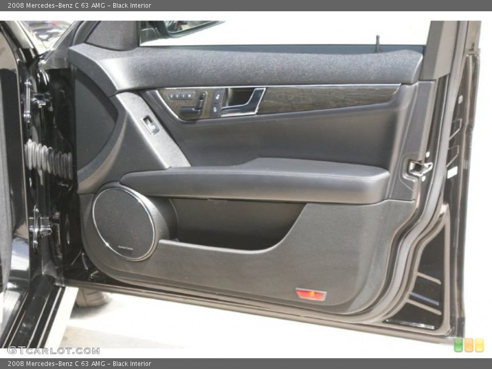 Black Interior Door Panel for the 2008 Mercedes-Benz C 63 AMG #96598229