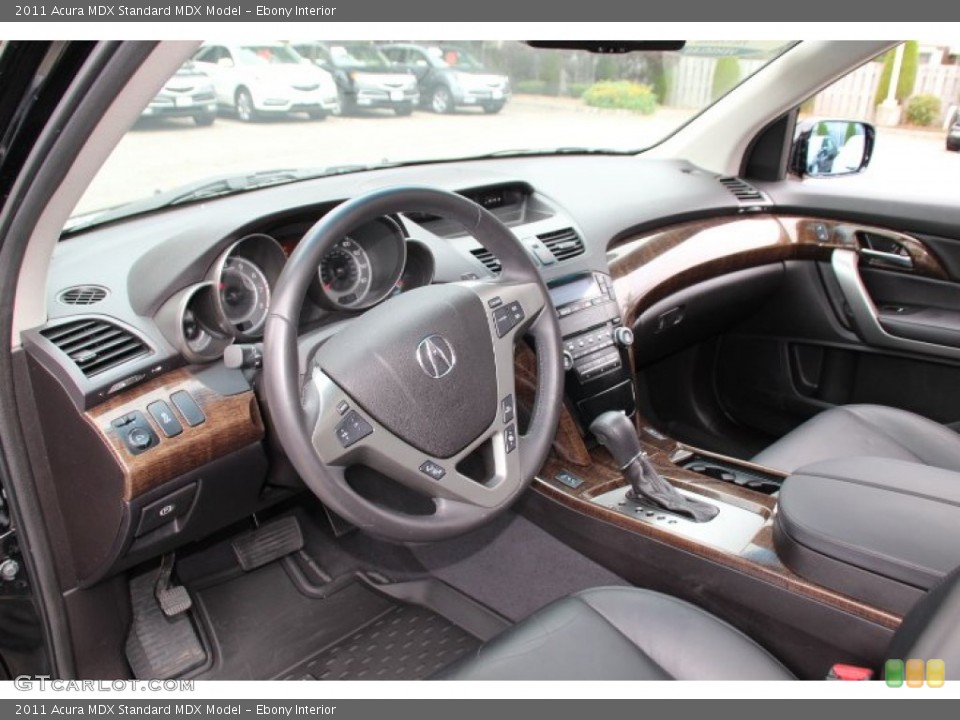 Ebony Interior Photo for the 2011 Acura MDX  #96601088