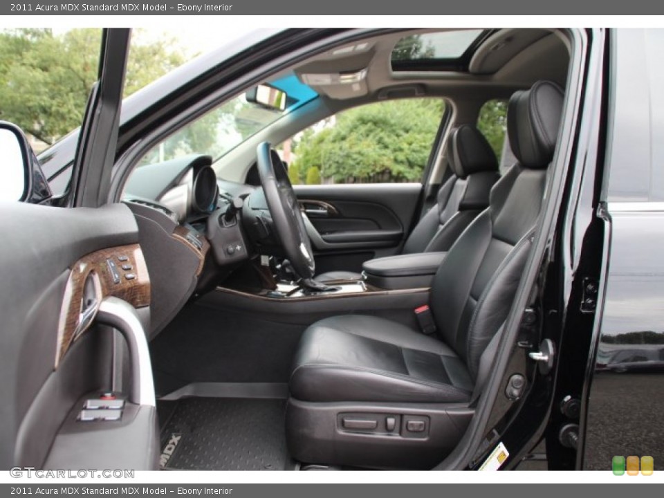 Ebony Interior Front Seat for the 2011 Acura MDX  #96601109